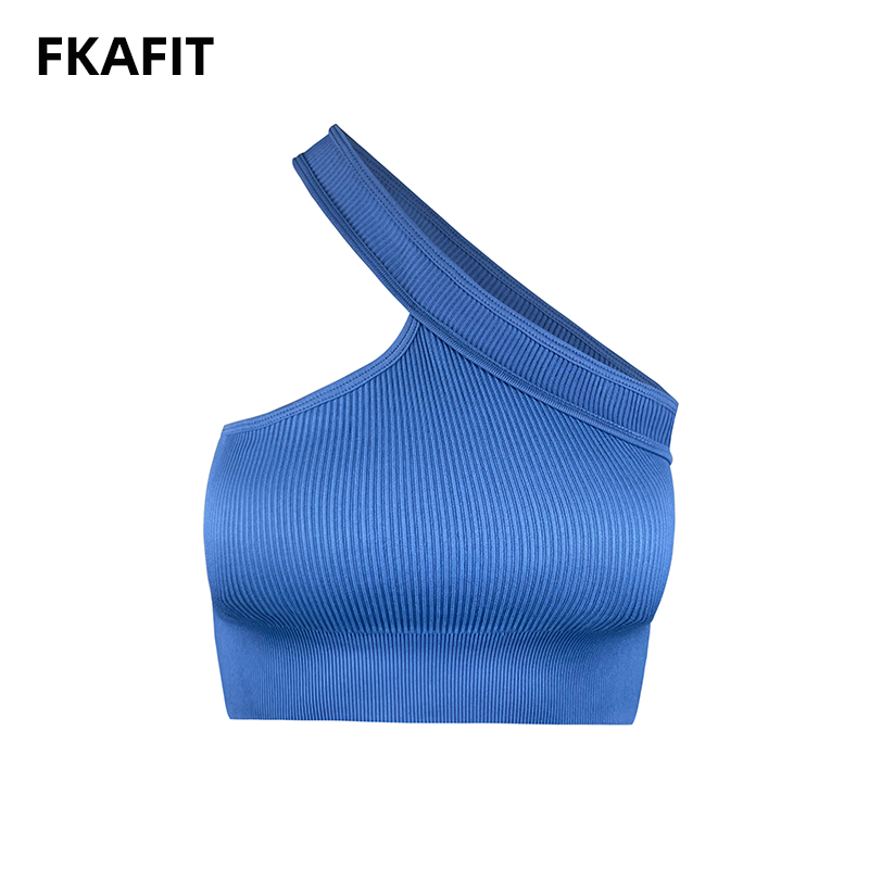 Sports Bra Racerback - Sujetador de Yoga corto para mujer,
