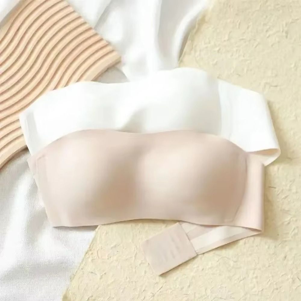 Plunge Bra Push Up - Sujetador envuelto sin tirantes de Color