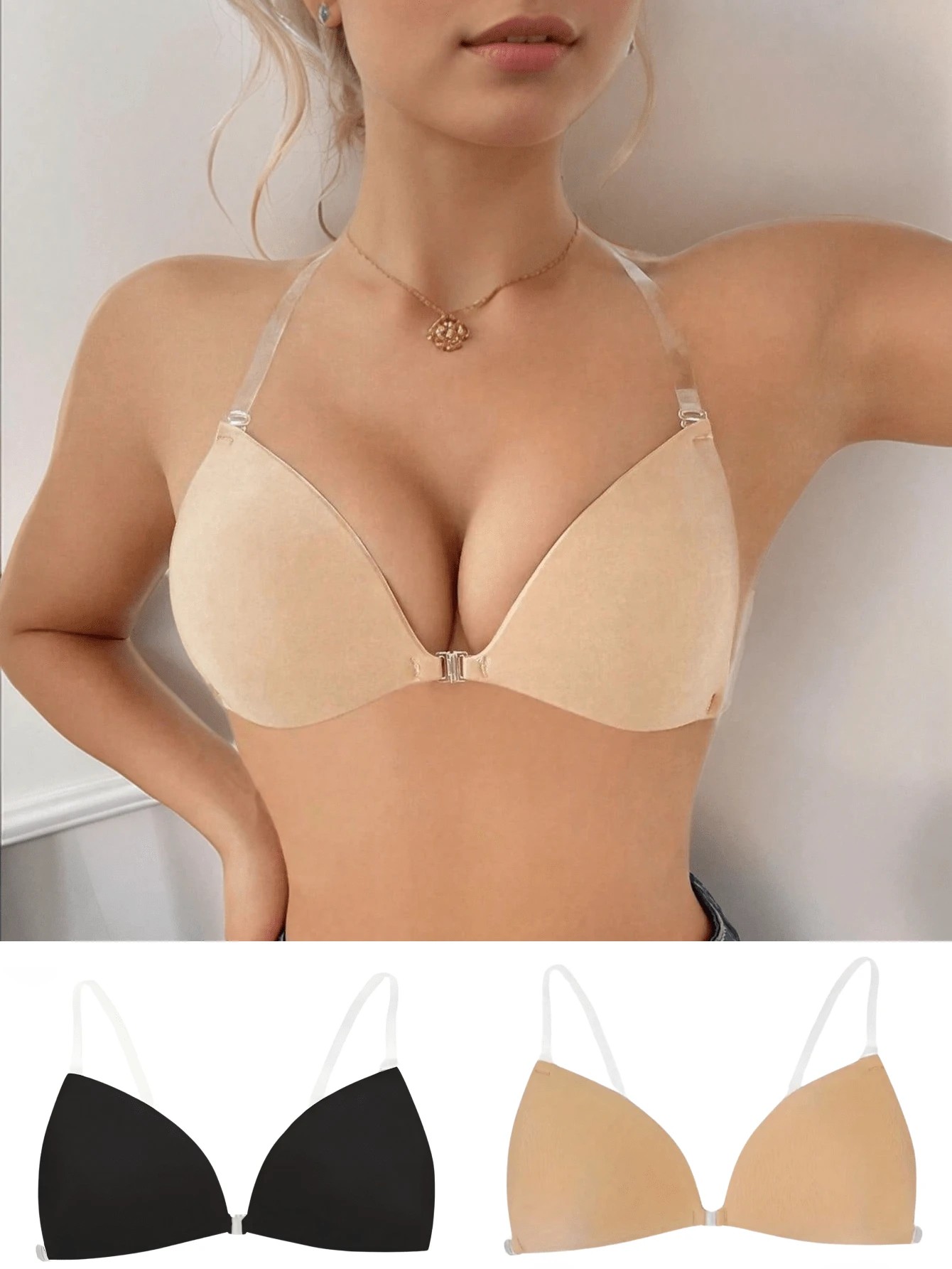 Sujetador adhesivo para mujer, - Backless Bra Sticky reseña y precio