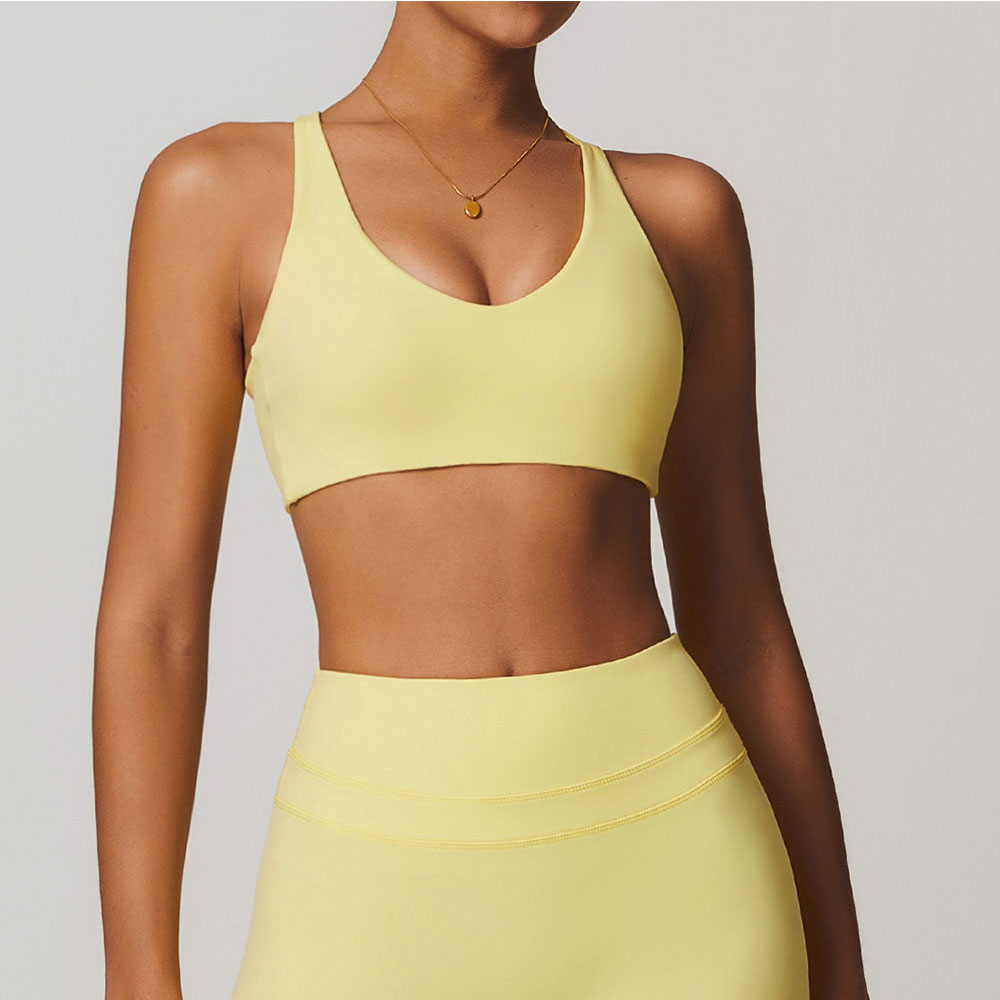 JUREN-Sujetador deportivo para - Plunge Bra Push Up reseña y precio